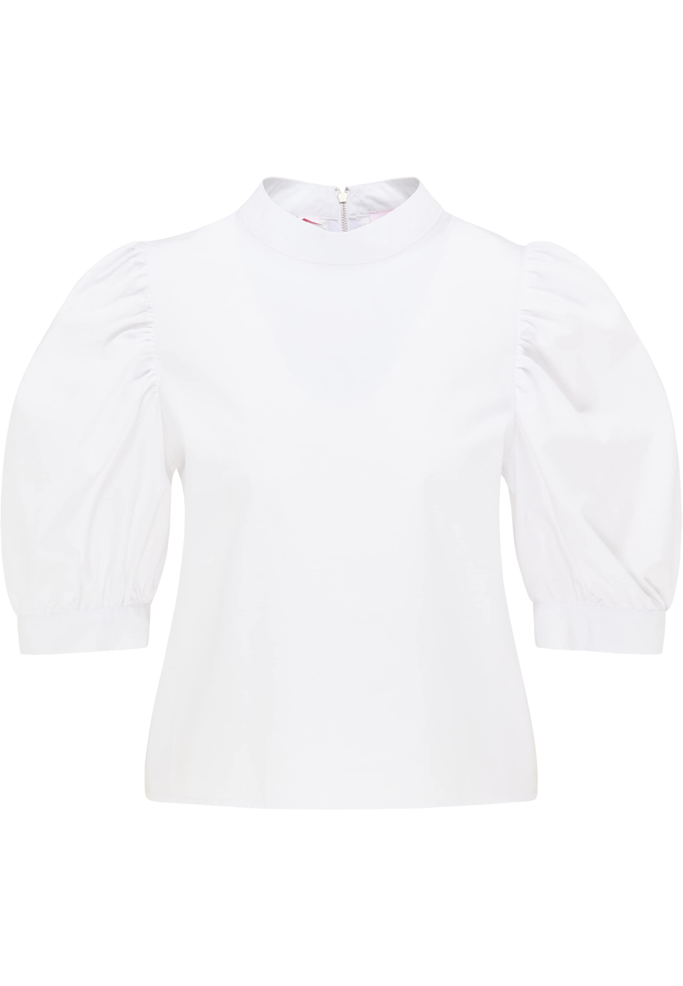 Chemisier MYMO en blanc : devant