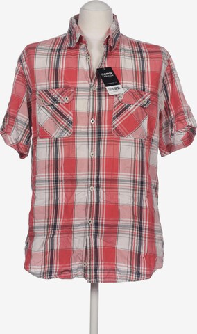 CELIO Button Up Shirt in XL in Red: front