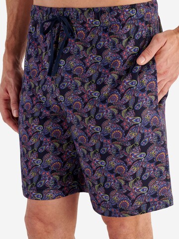 HOM Shorty Pyjama ' Ringo ' in Blau