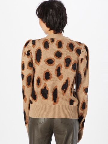 Missguided Knit Cardigan in Brown