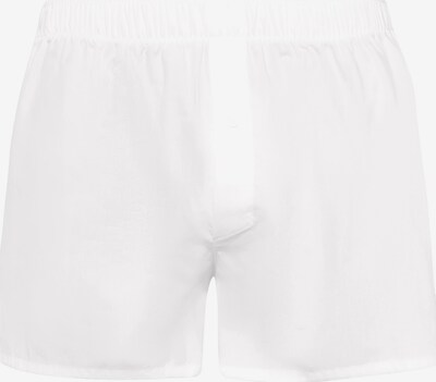 Hanro Boxershorts 'Fancy Woven' in de kleur Wit, Productweergave