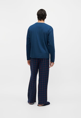 TOMMY HILFIGER Pyžamo dlouhé – modrá