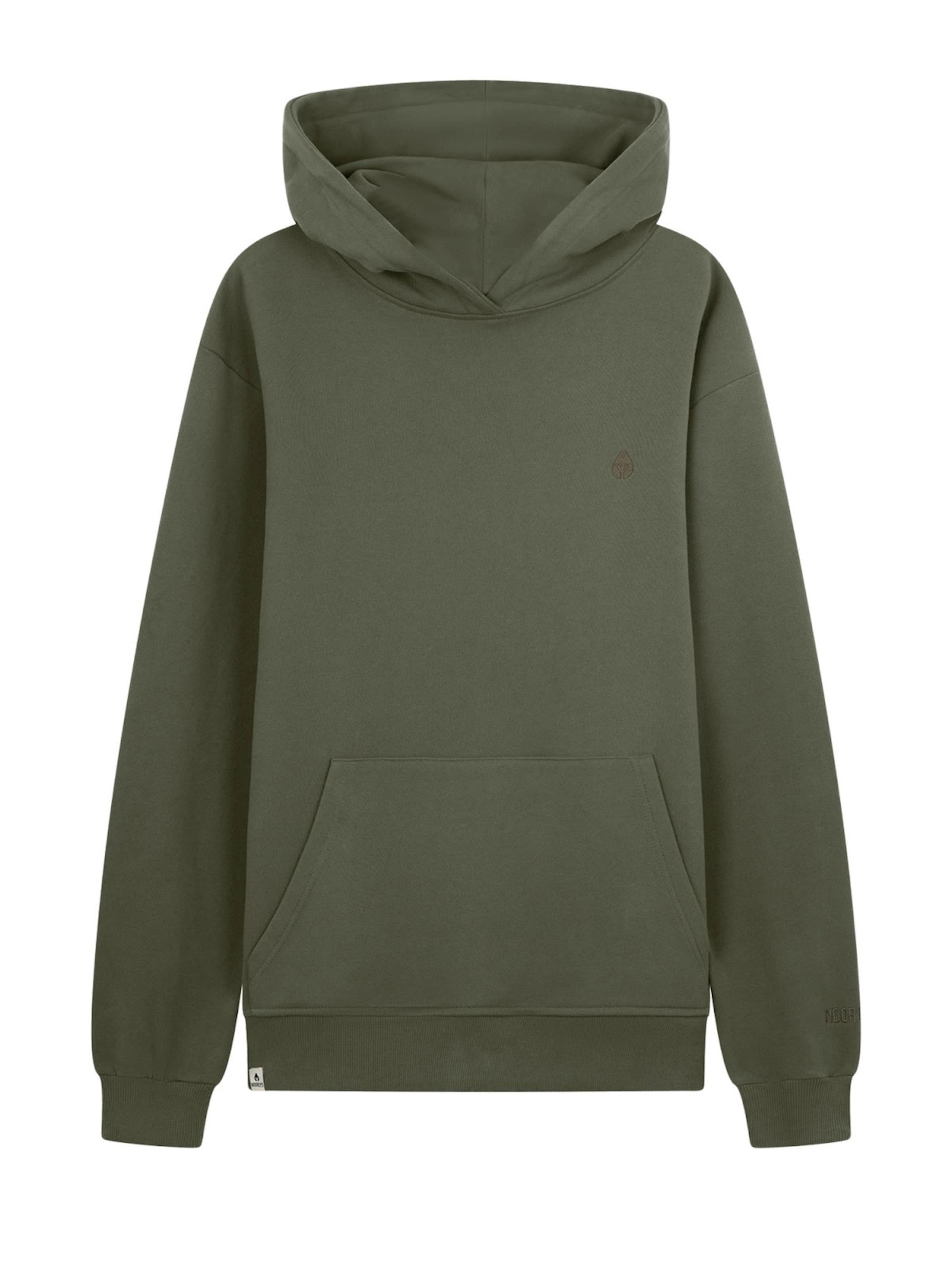 NOORLYS Sweatshirt 'MIKA' in Green: front