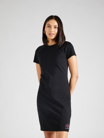Robe ARMANI EXCHANGE en noir : devant