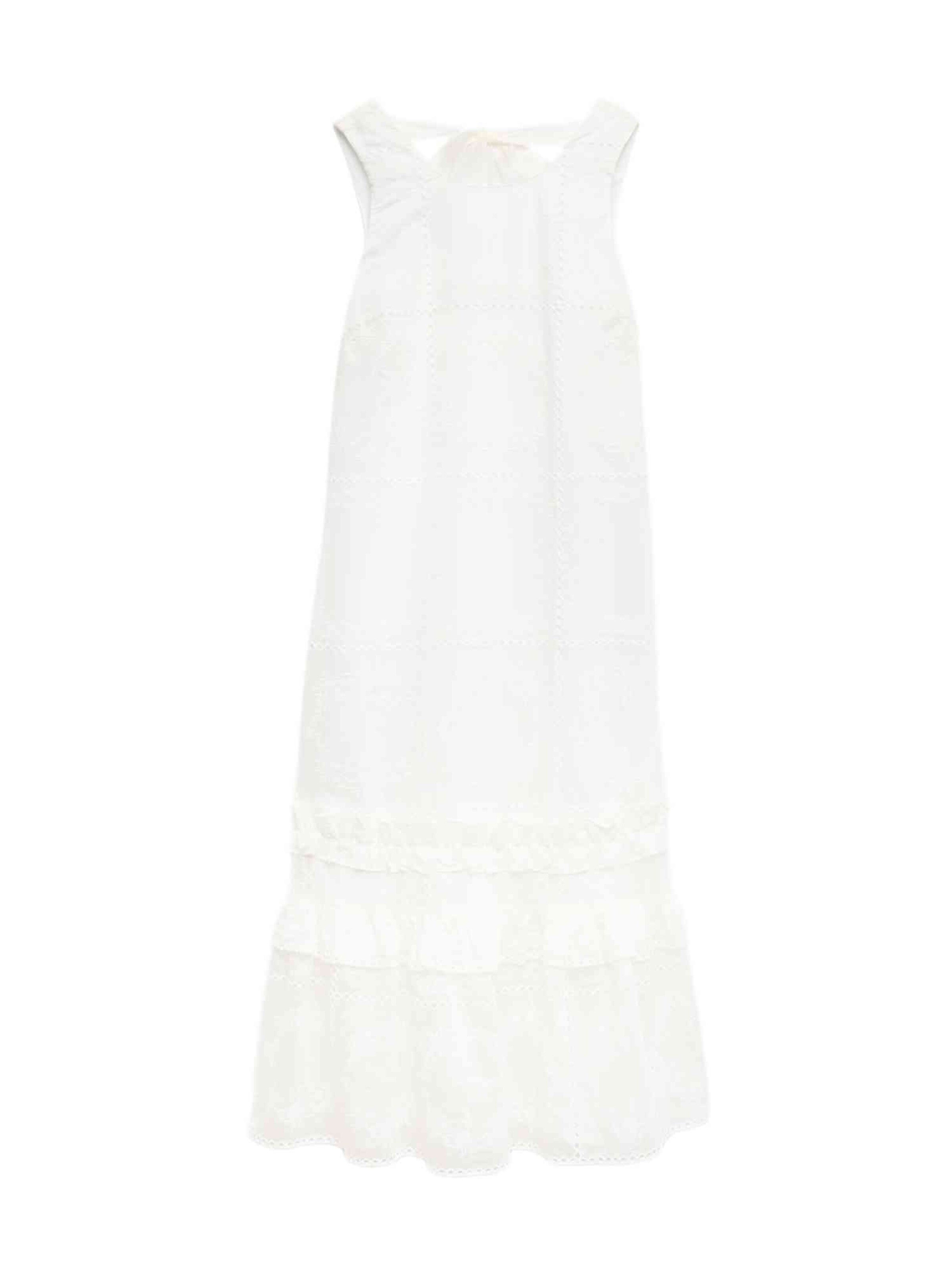 Robe Marks & Spencer en blanc : devant