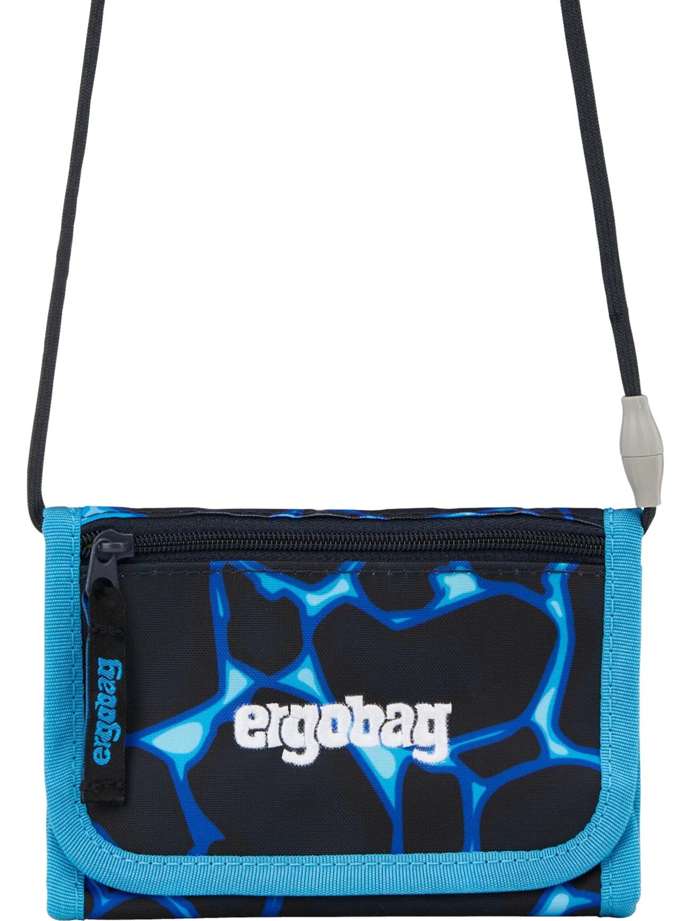 ergobag Wallet 'Brustbeutel Brustbeutel' in Blue: front