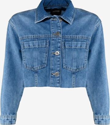 BLUE EFFECT - Chaqueta de entretiempo en azul: frente