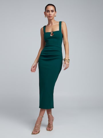 Robe de cocktail 'Mayan' BWLDR en vert