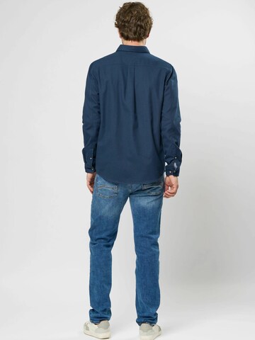 MCS - Ajuste regular Camisa 'Tom' en azul