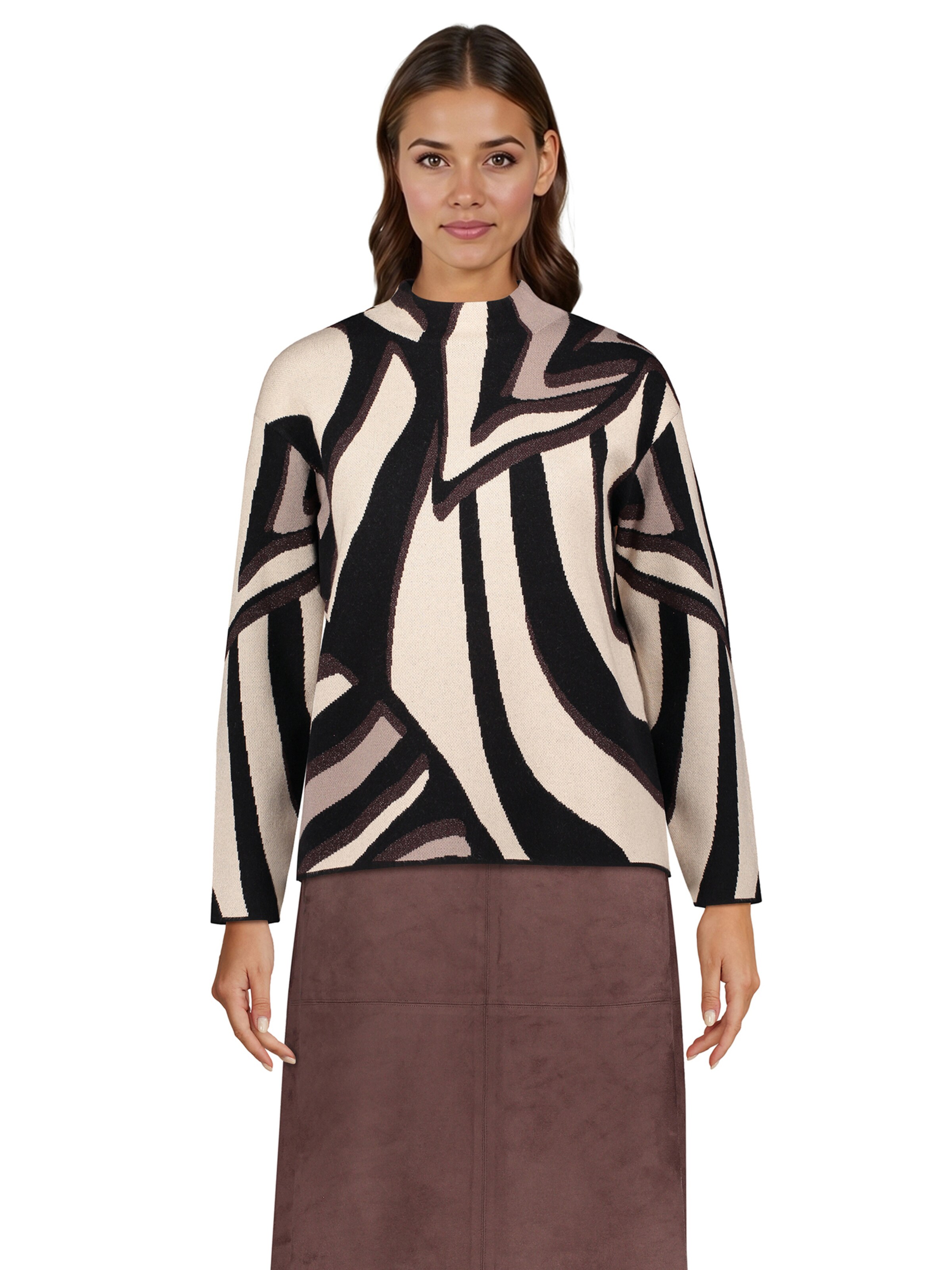 Jupe Betty Barclay en marron