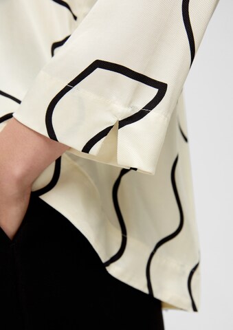 s.Oliver BLACK LABEL Blouse in White