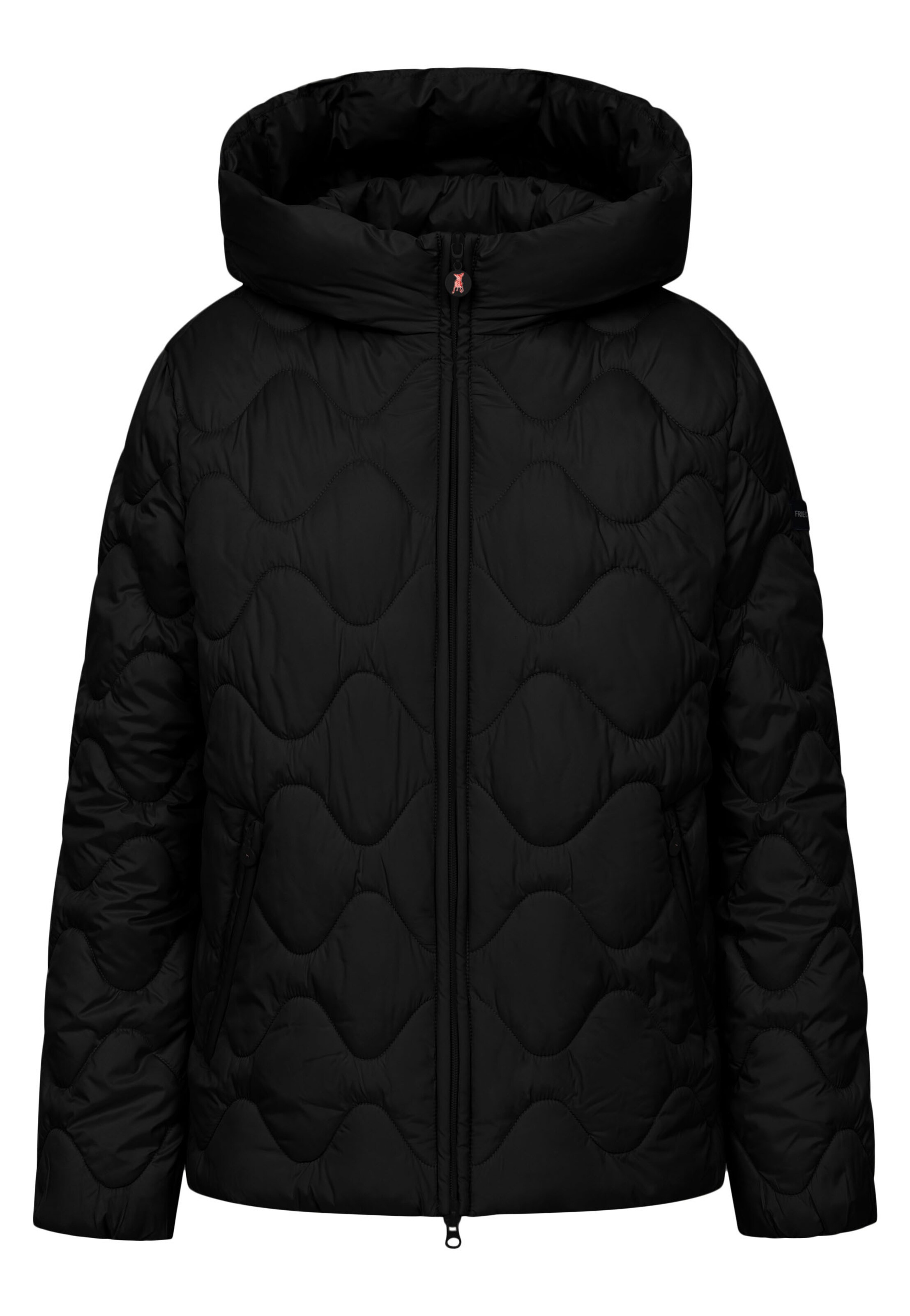 Frieda & Freddies Winter Jacket in Black: front