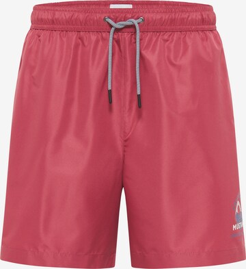 MUSTANG Board Shorts in Red: front