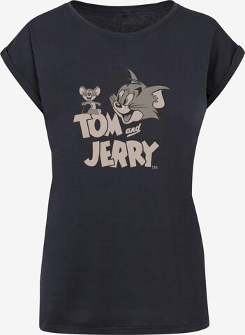 T-shirt 'Tom And Jerry' ABSOLUTE CULT en bleu : devant