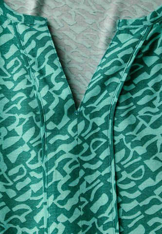 CECIL Gemusterte Bluse in Grün