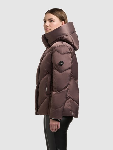 khujo Zimná bunda 'OLSA2' - Fialová