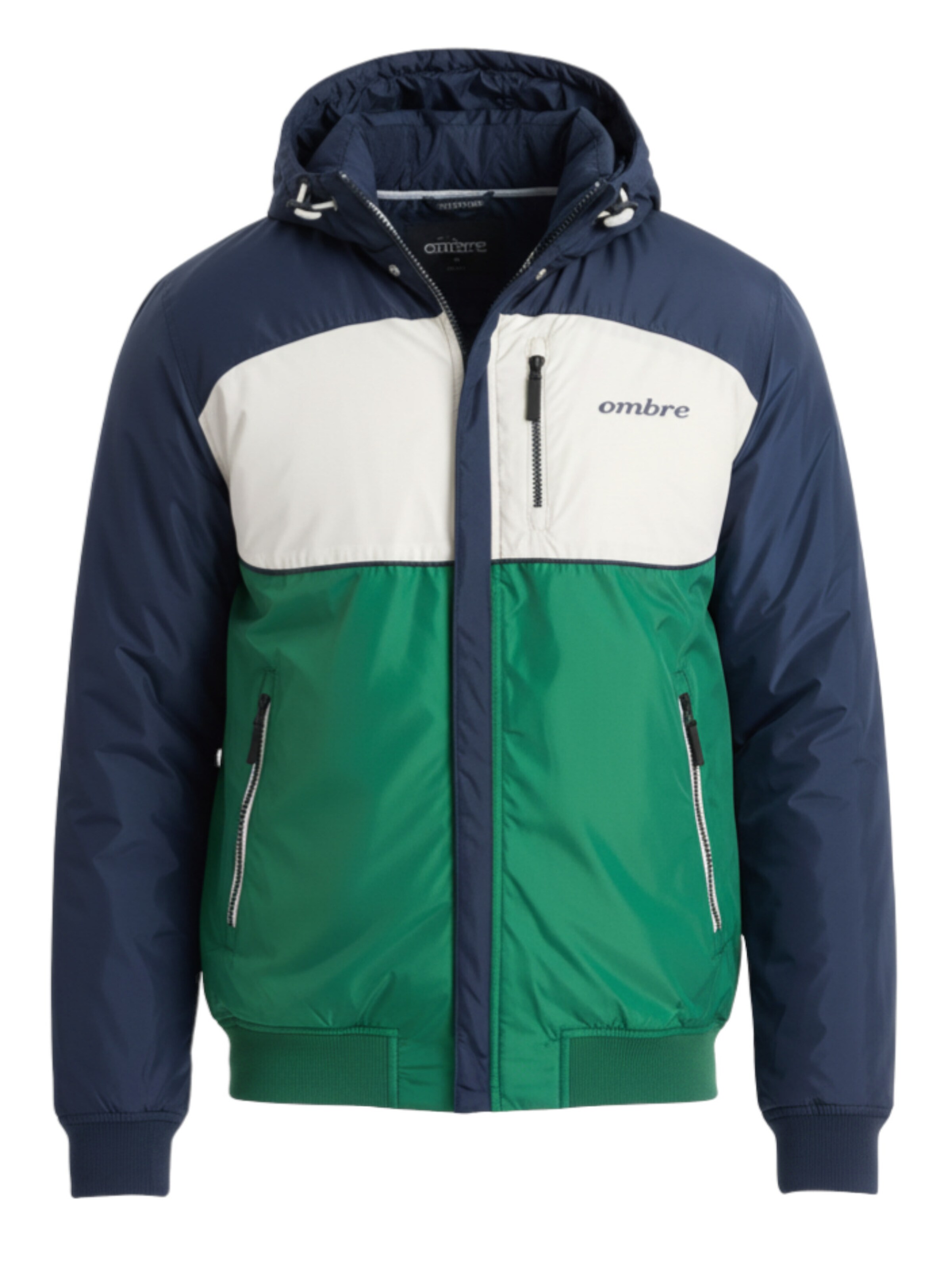 Veste mi-saison 'OM-JANP-0194' Ombre en mélange de couleurs : devant
