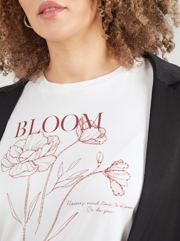 Vero Moda Curve Футболка 'VMCJILIADA' в Белый