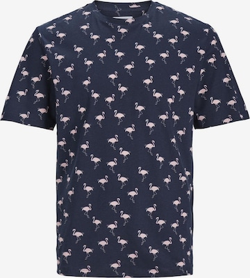 T-Shirt Jack & Jones Plus en bleu : devant