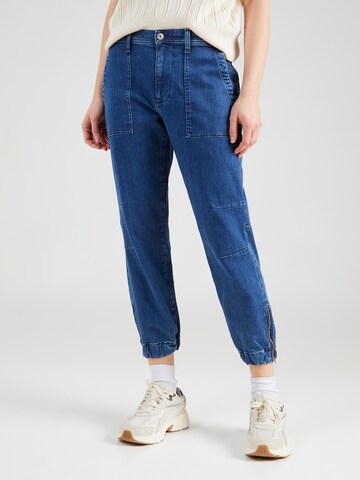 7 for all mankind Tapered Jeans in Blauw: voorkant