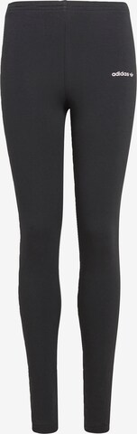 ADIDAS ORIGINALS Skinny Leggings in Black: front