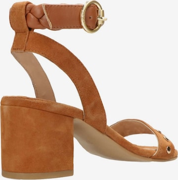 MEXX Sandalen met riem in Bruin