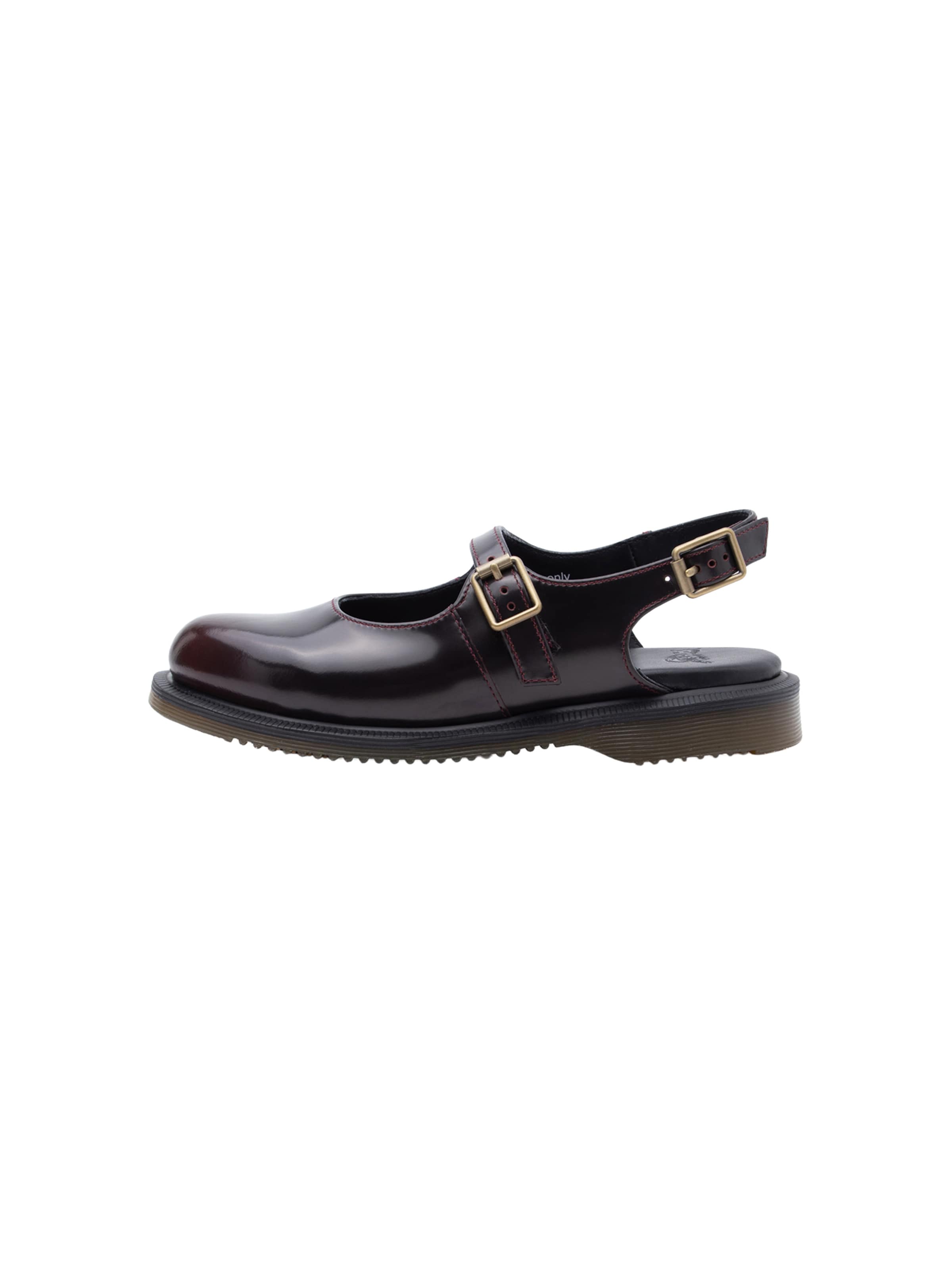 Dr. Martens Slip-ons 'Madaline' in Red: front