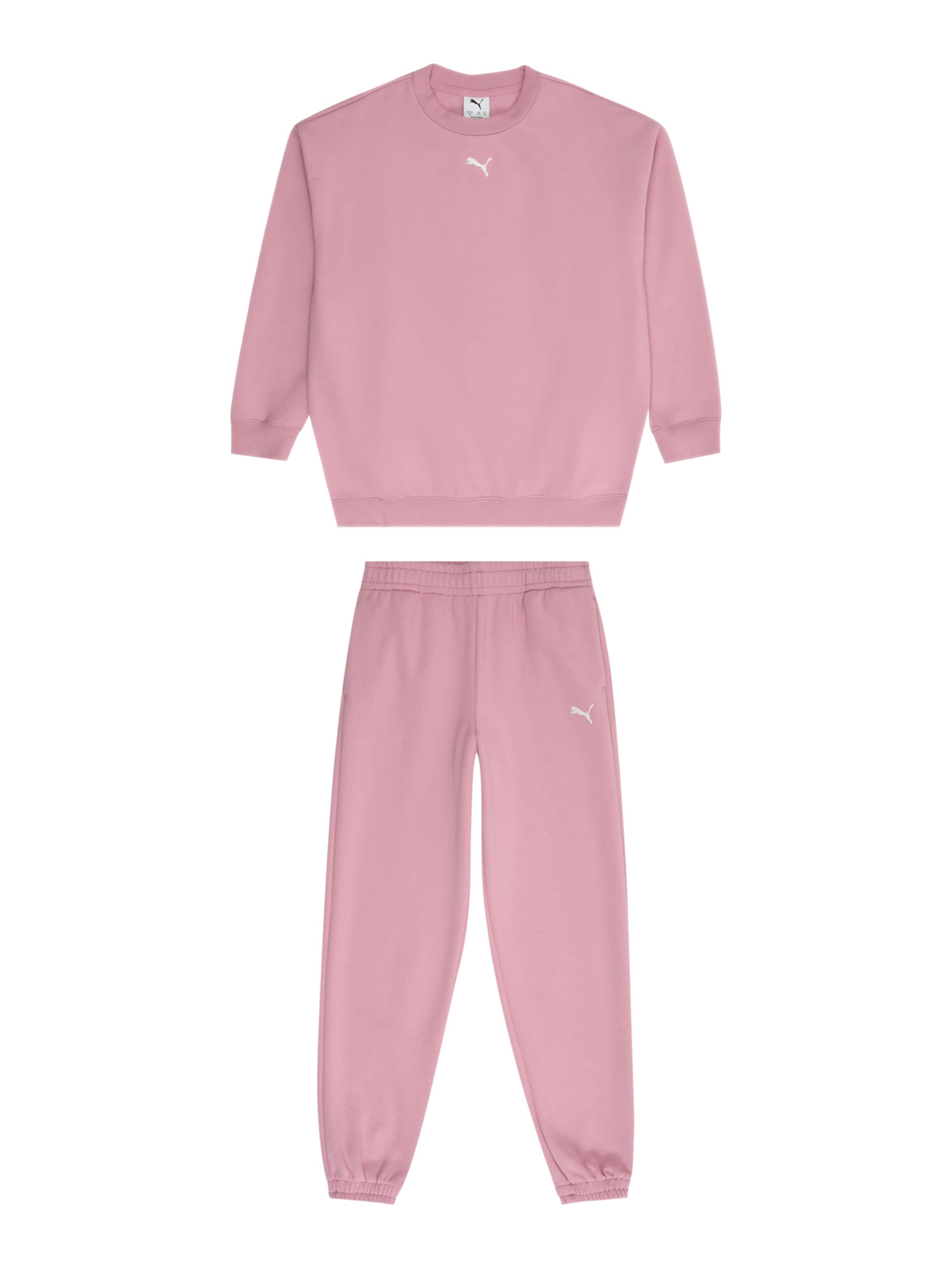 PUMA Jogginganzug in Pink: Vorderseite