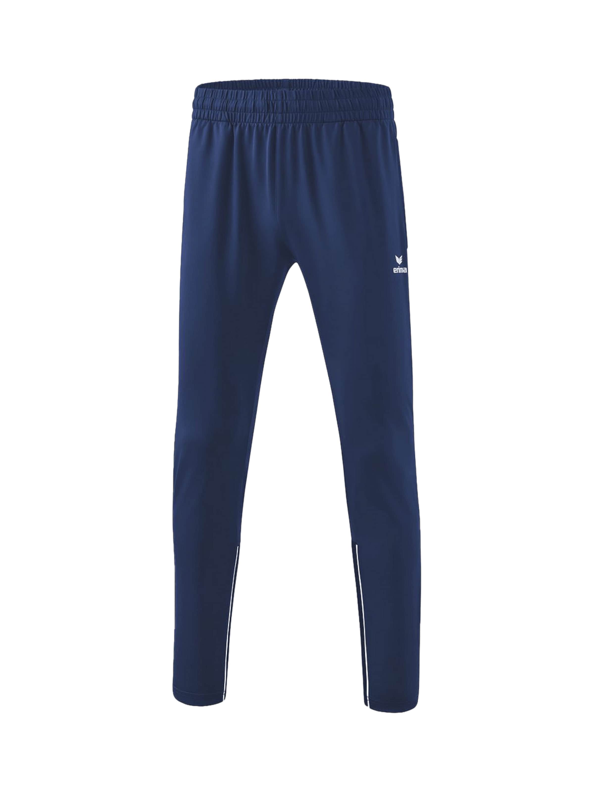ERIMA Tapered Sporthose in Blau: Vorderseite