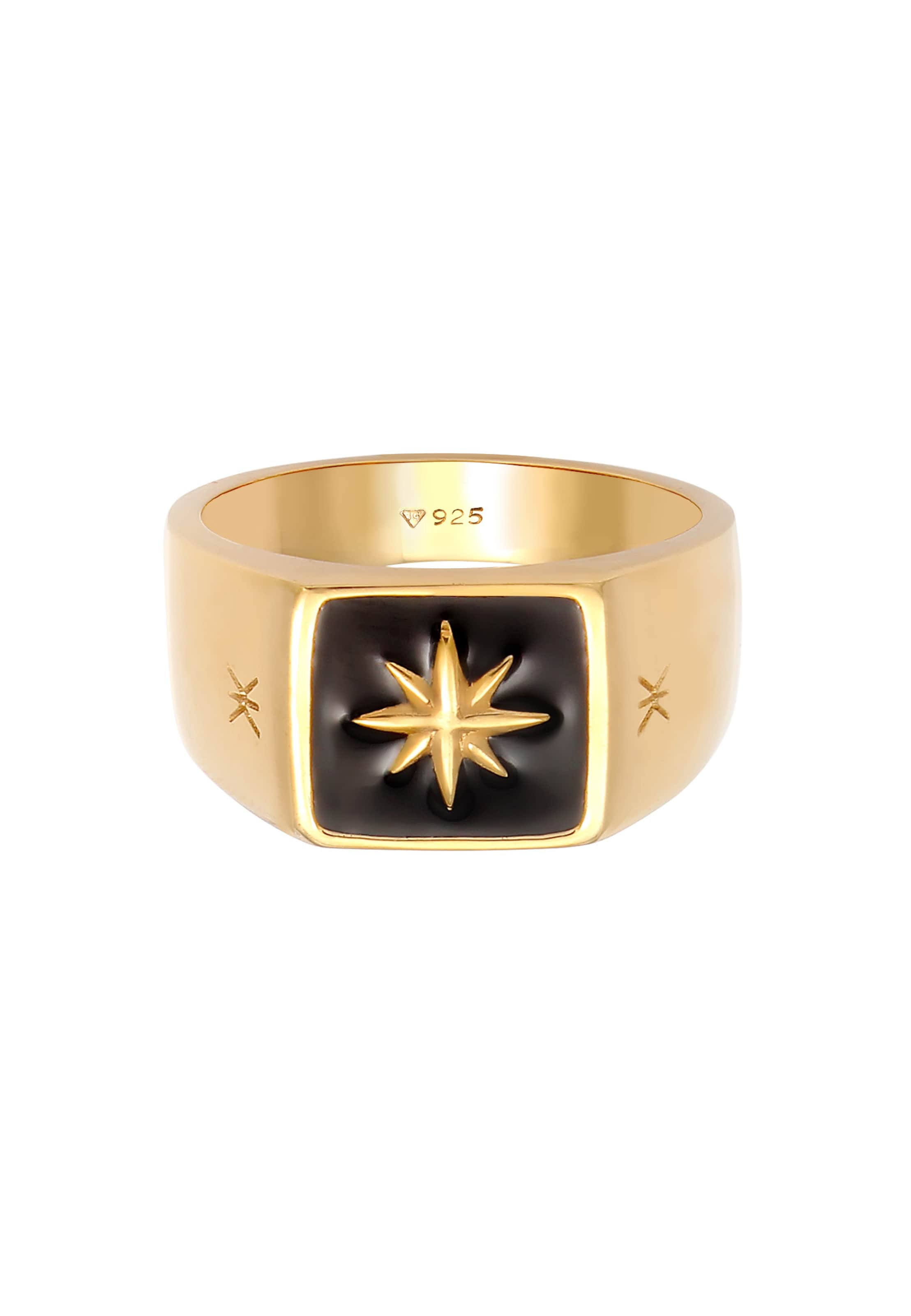 KUZZOI Ring 'Siegel' in Gold