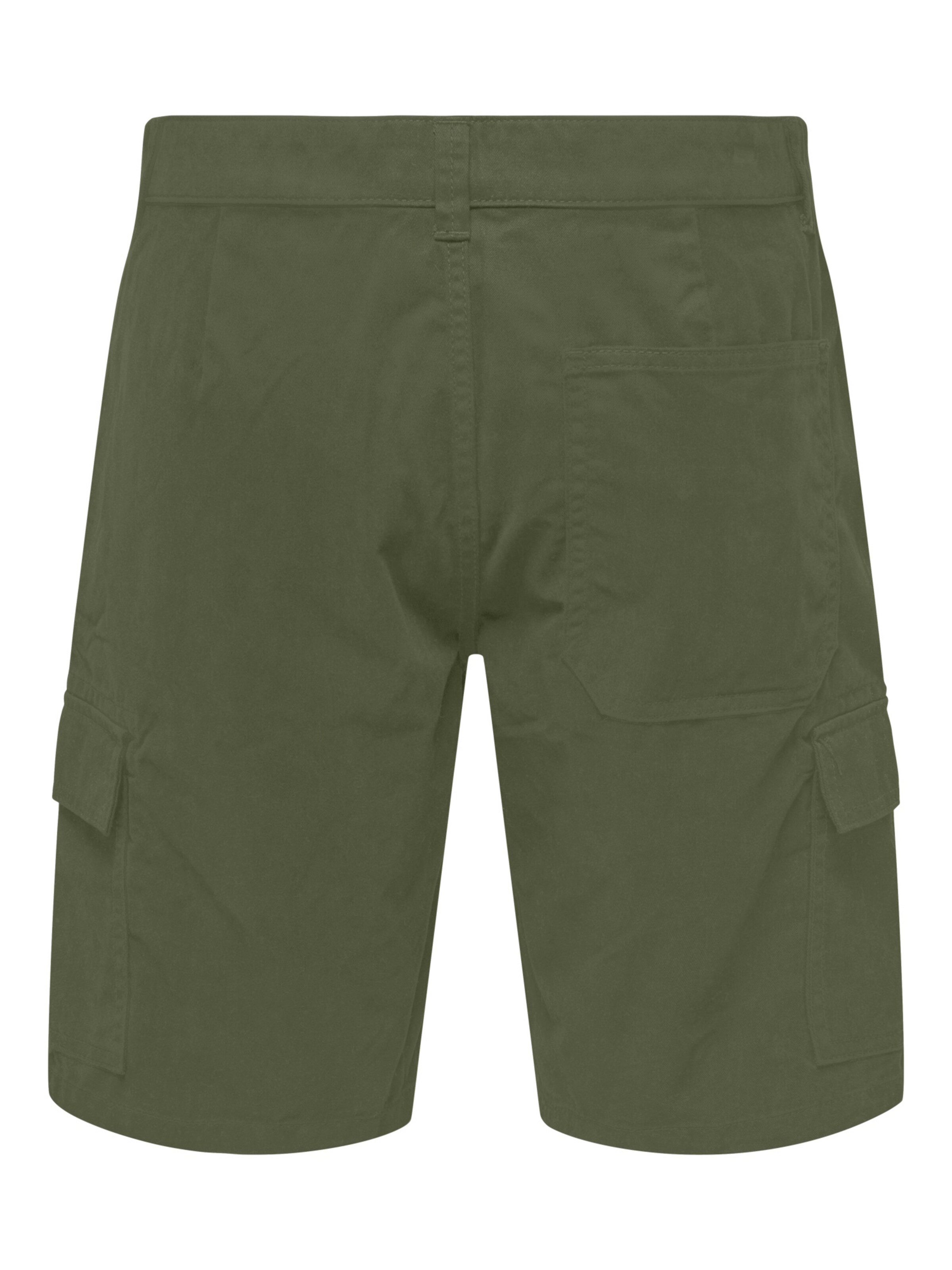 Only & Sons Slimfit Shorts 'Turin' in Grün
