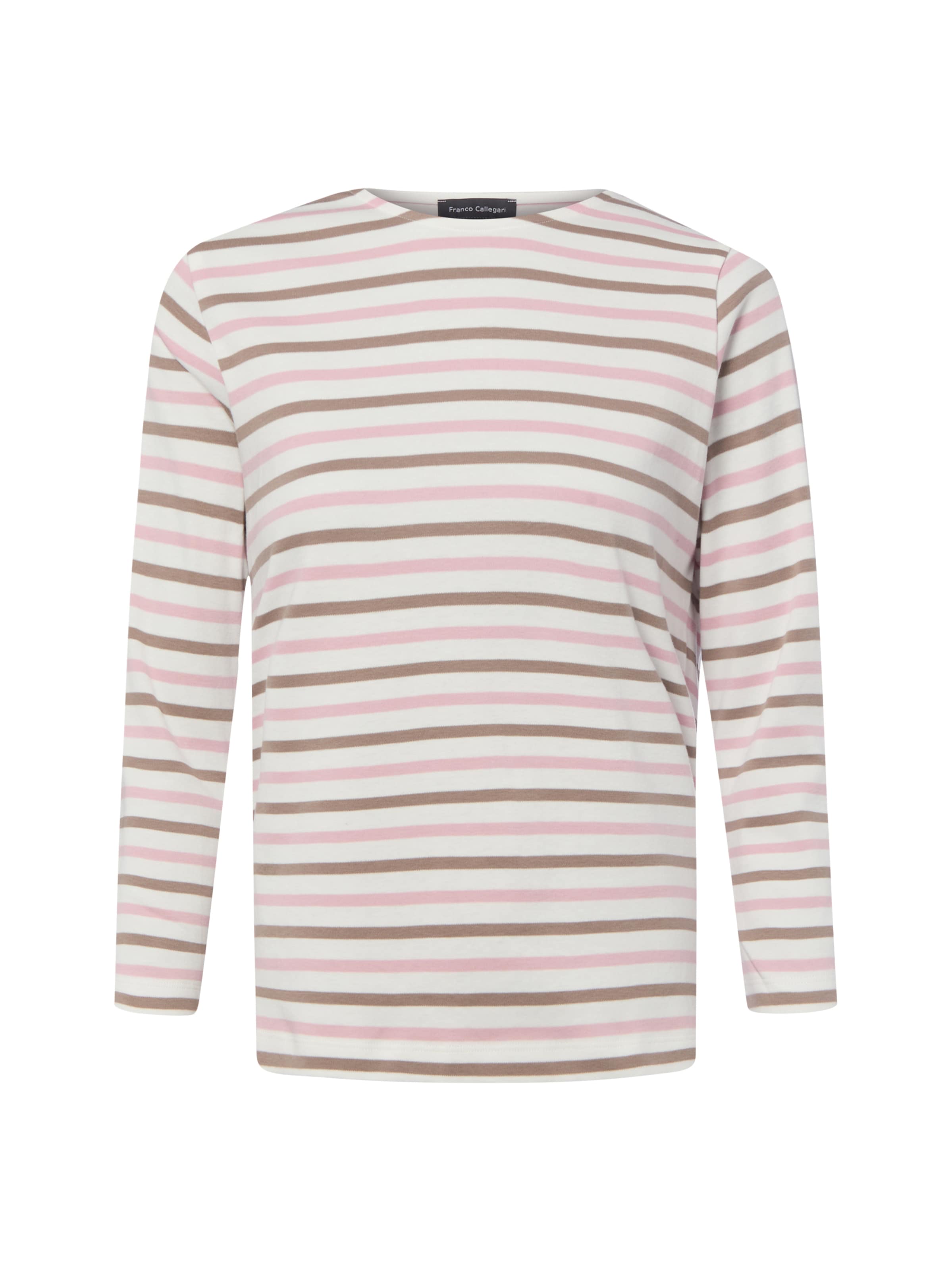 T-shirt Franco Callegari en beige : devant