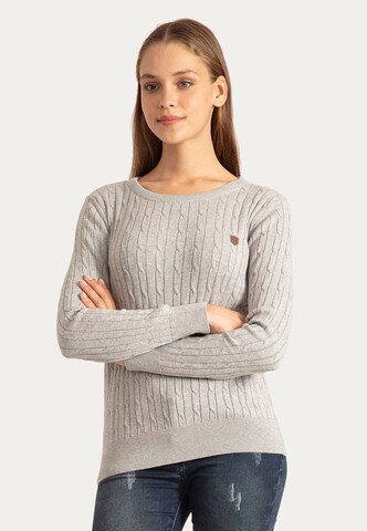 Sir Raymond Tailor Sweater 'Authen' in Grey