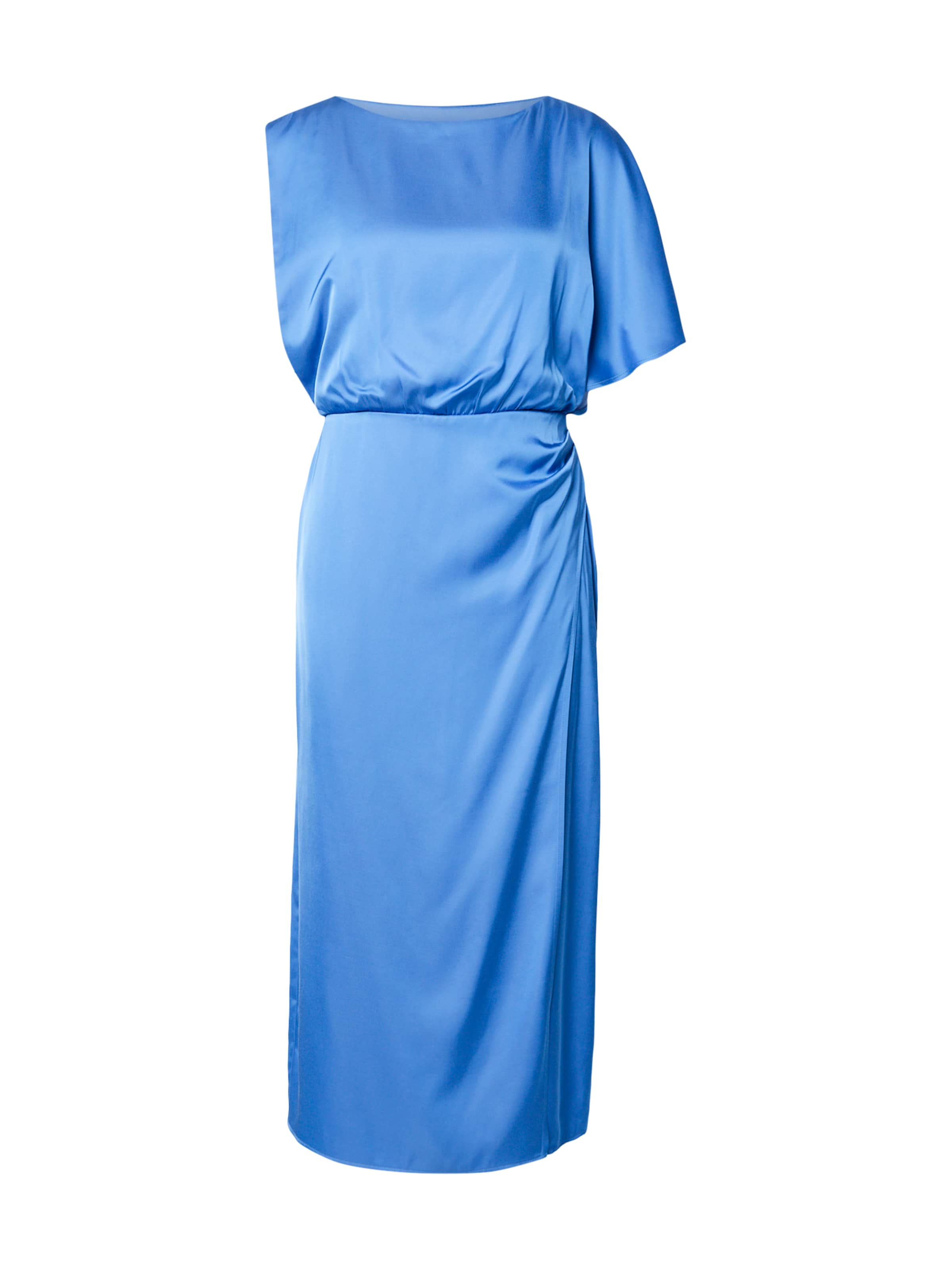 COMMA Jurk in Blauw: voorkant