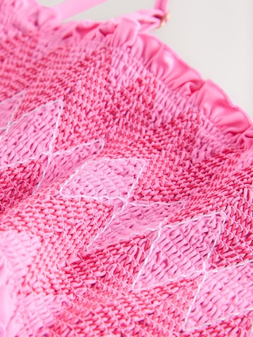 Next Bandeau Bikini Top in Pink