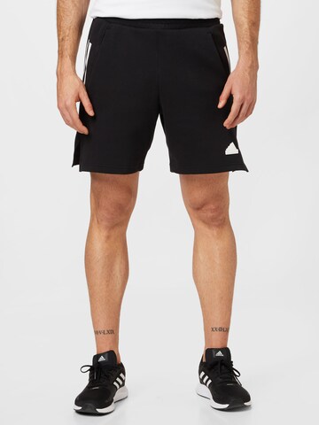 regular Pantaloni sportivi 'Future Icons 3-Stripes' di ADIDAS SPORTSWEAR in nero: frontale