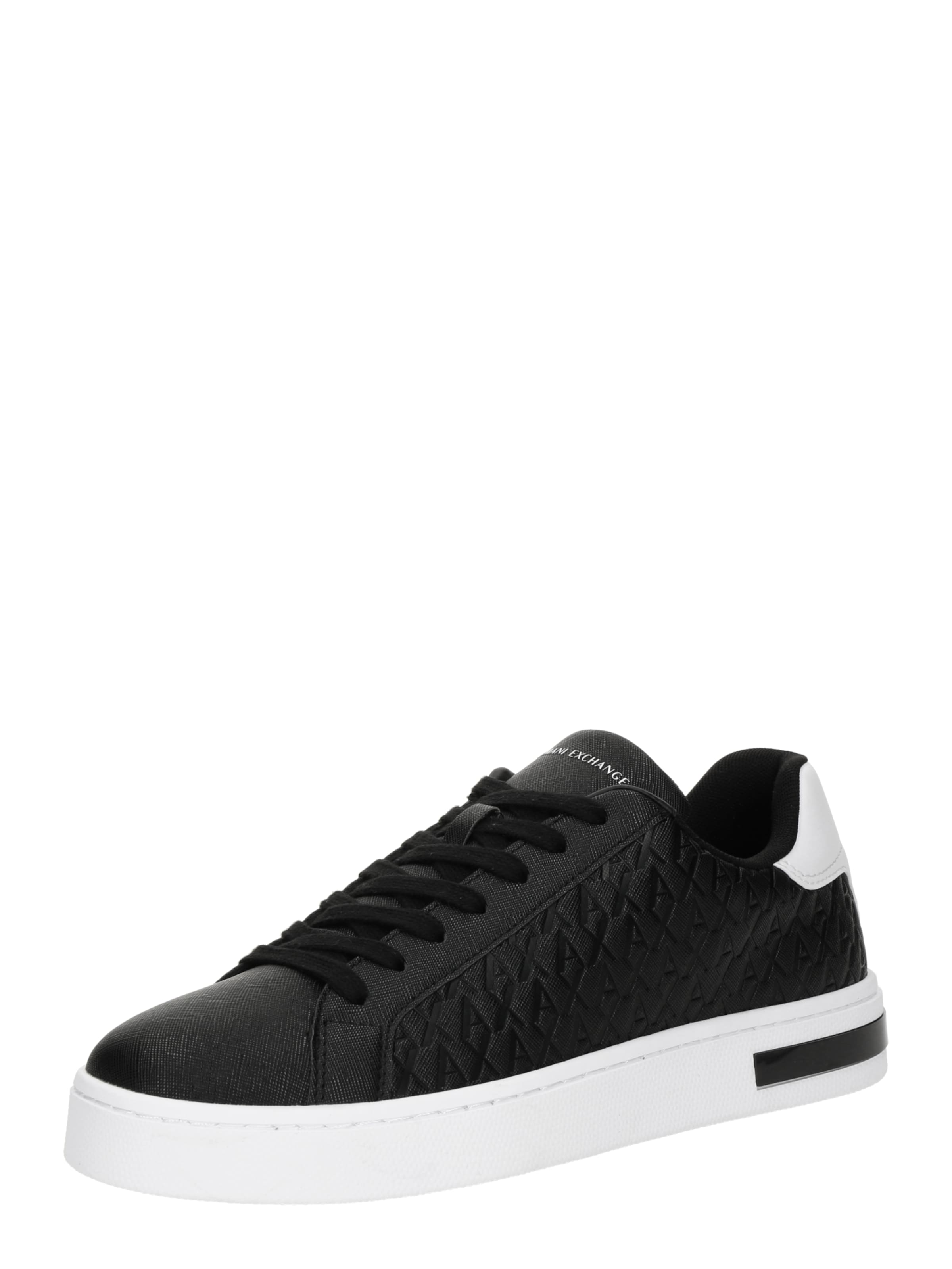ARMANI EXCHANGE Sneaker low 'LONDON' i sort: forside