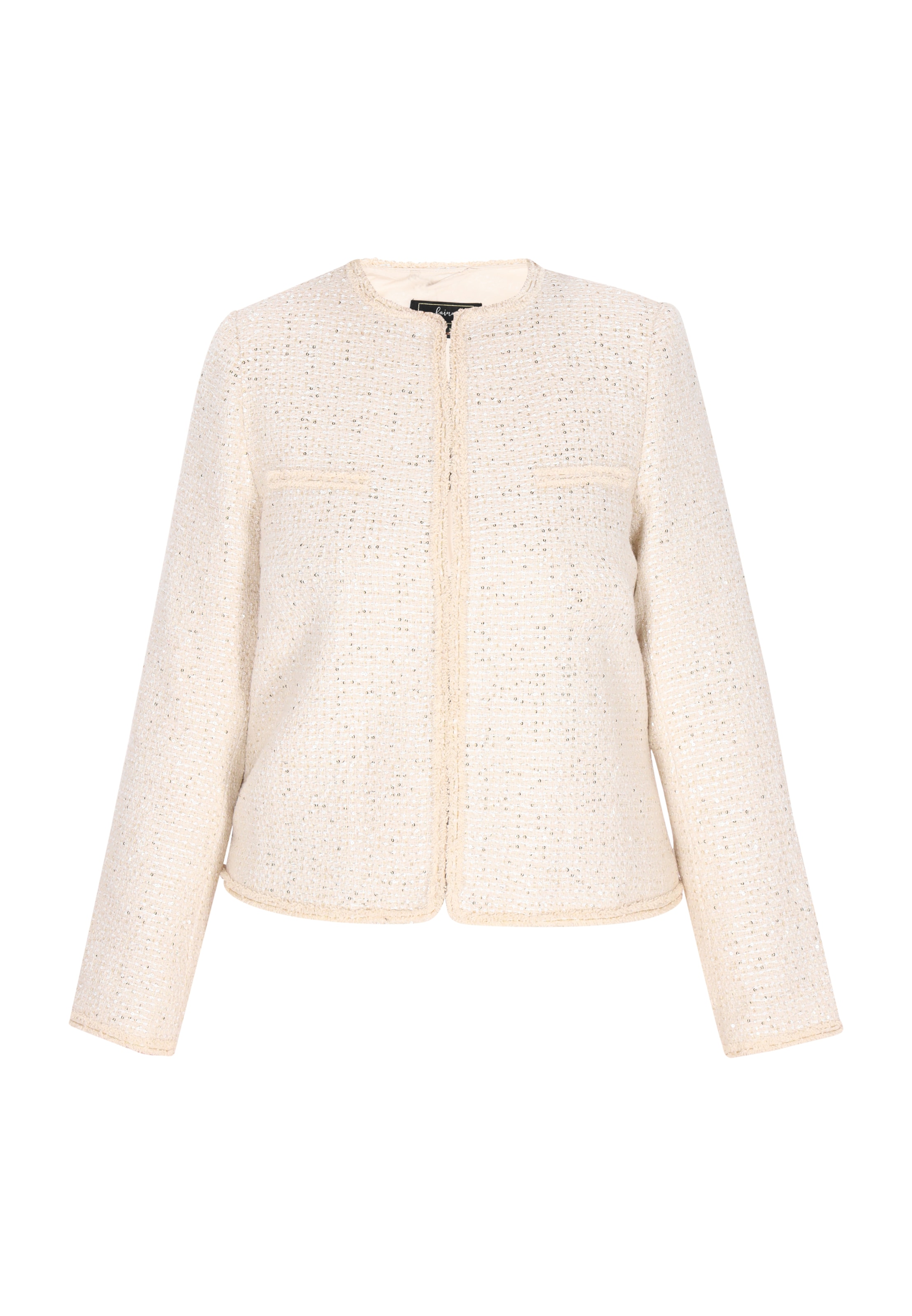 faina Jacke 'Fashion Look' in Beige: Vorderseite