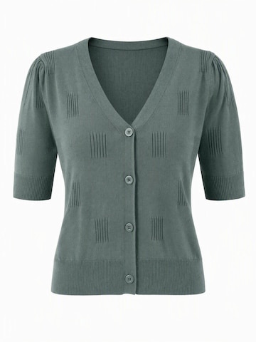 ARACH&CLOZ Blouse 'T-Shirt Damen kurzärmelig leicht V-Shirt für den Sommer Geeignet Business Freizeit' in Grey: front