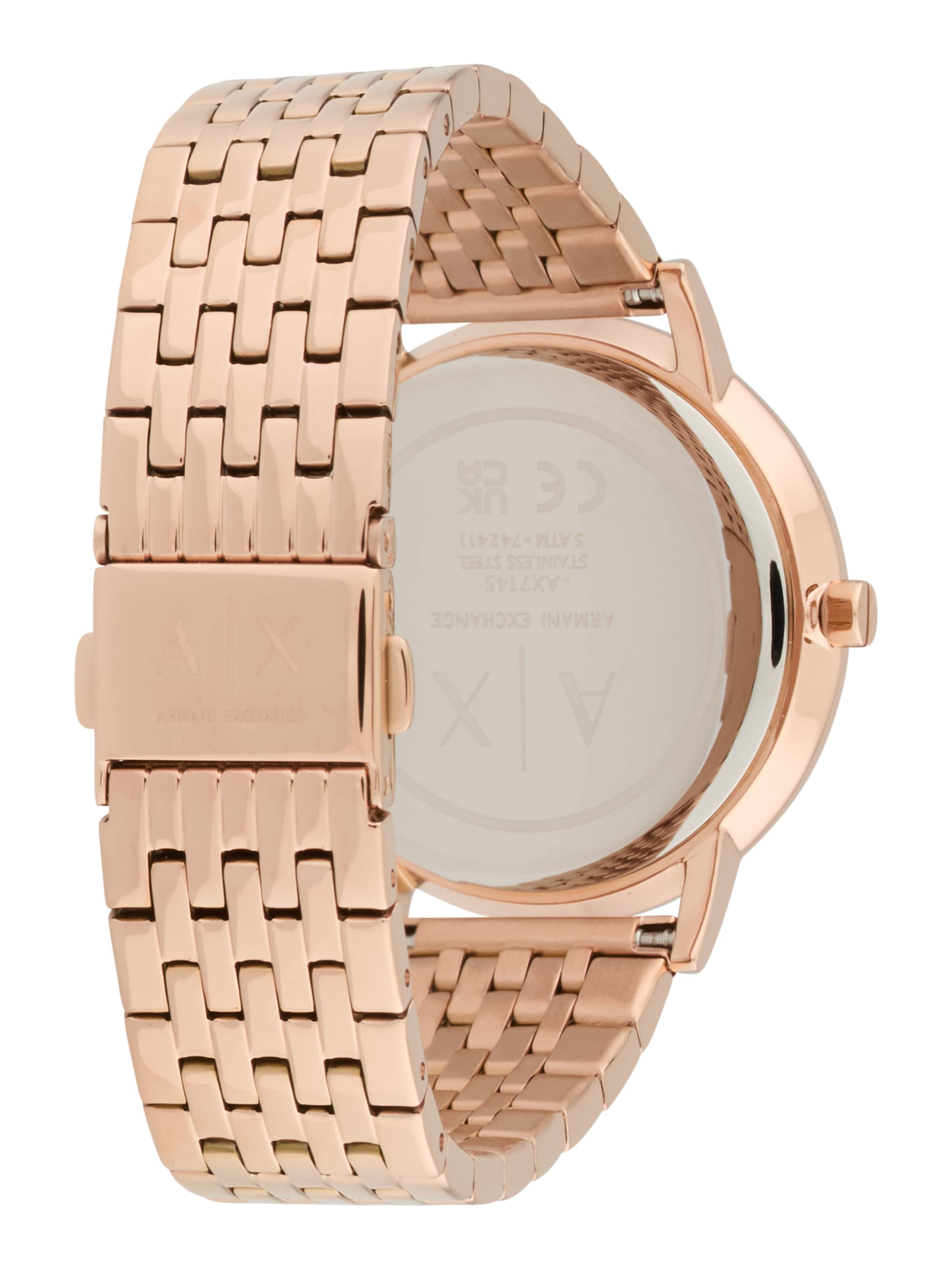 ARMANI EXCHANGE Аналоговые часы в Золотой