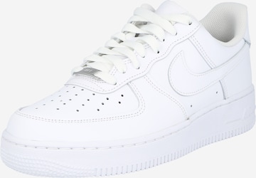 Nike Sportswear Platform trainers 'AIR FORCE 1 07' in White: front