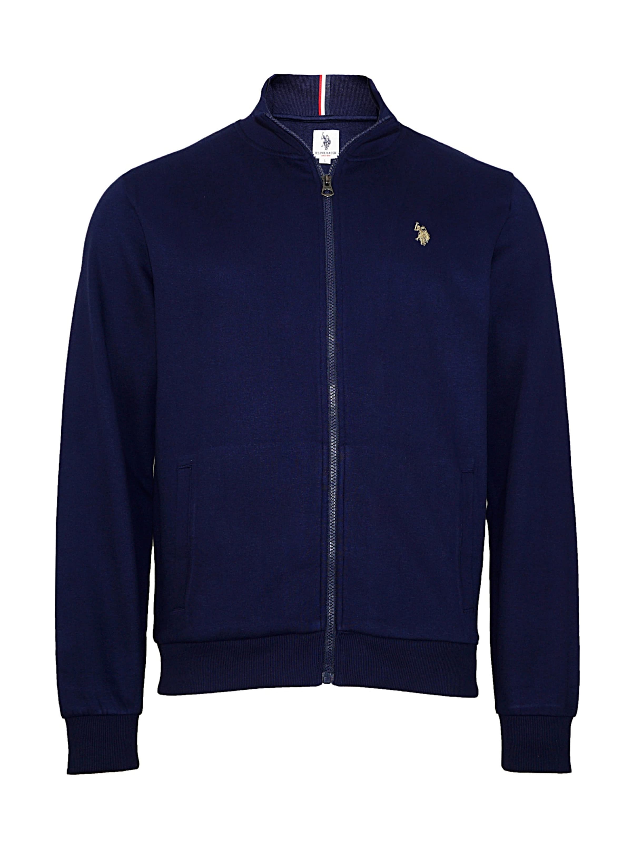 U.S. POLO ASSN. Sweatjakke i blå: forside