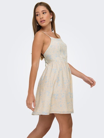 ONLY Jurk 'ONLEloise' in Beige