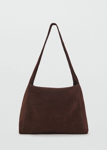 MANGO Handbag in Brown