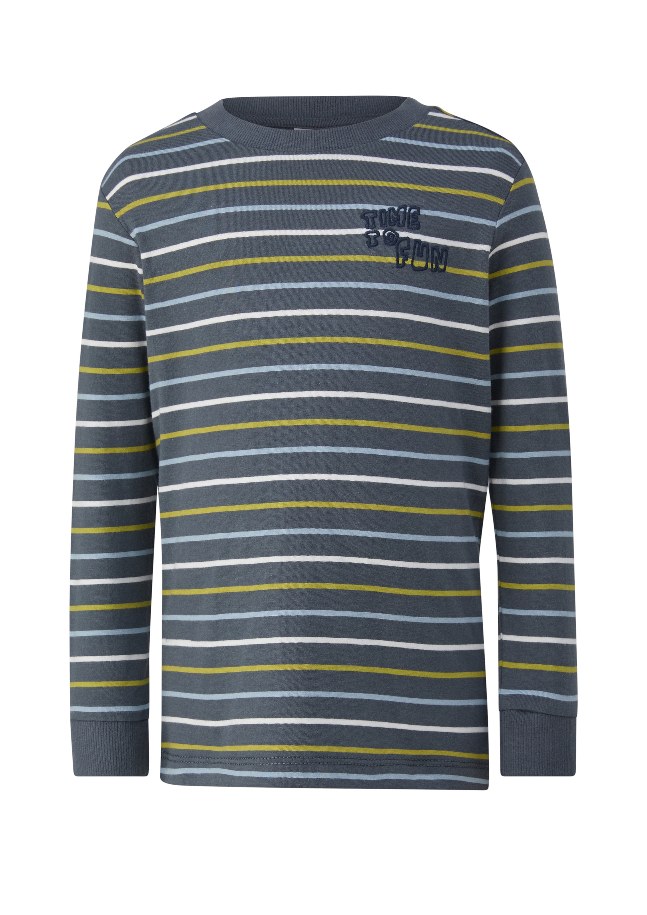 s.Oliver Shirt in Grijs: voorkant