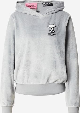 PRINCESS GOES HOLLYWOODSweater majica 'Snoopy' - siva boja: prednji dio