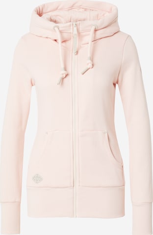 Ragwear Sweatjacke 'NESKA' in Pink: predná strana