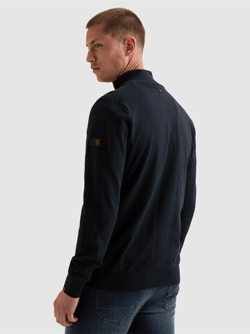 Pullover 'Cardigan in 100% cotton with zipper closure' di PME Legend in blu
