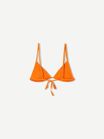 Triangle Hauts de bikini Bershka en marron
