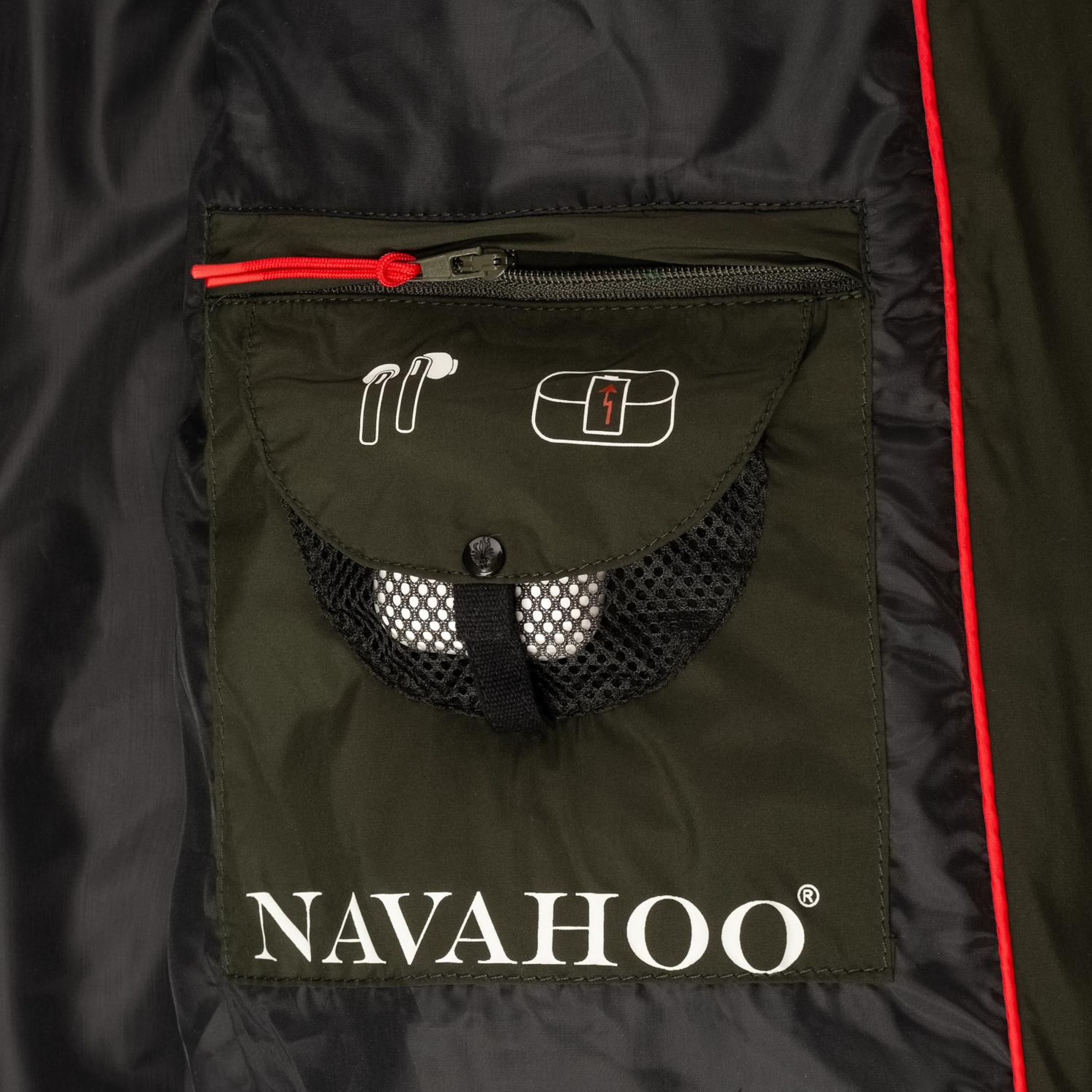 NAVAHOO Winter coat 'Isalie' in Green